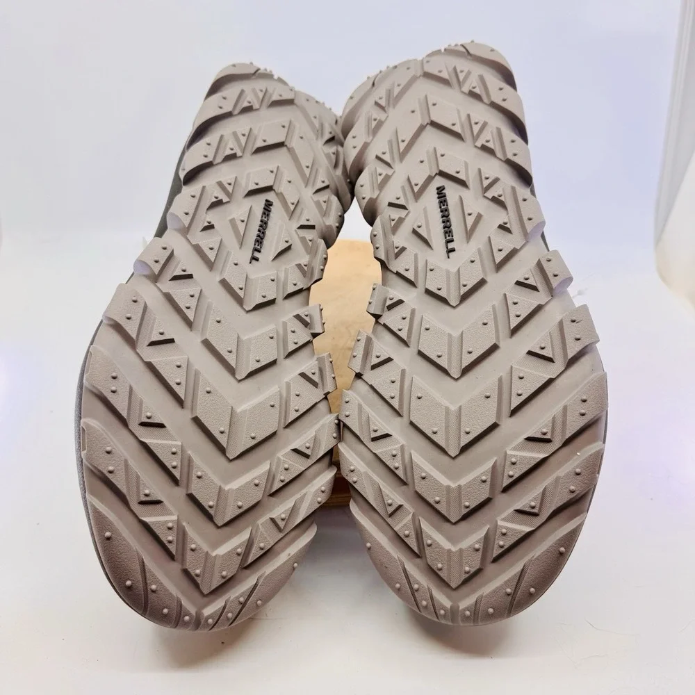 Merrell ATB Polar Low Waterproof Men's 9 Gray Winter Hiking‎ Shoes NEW